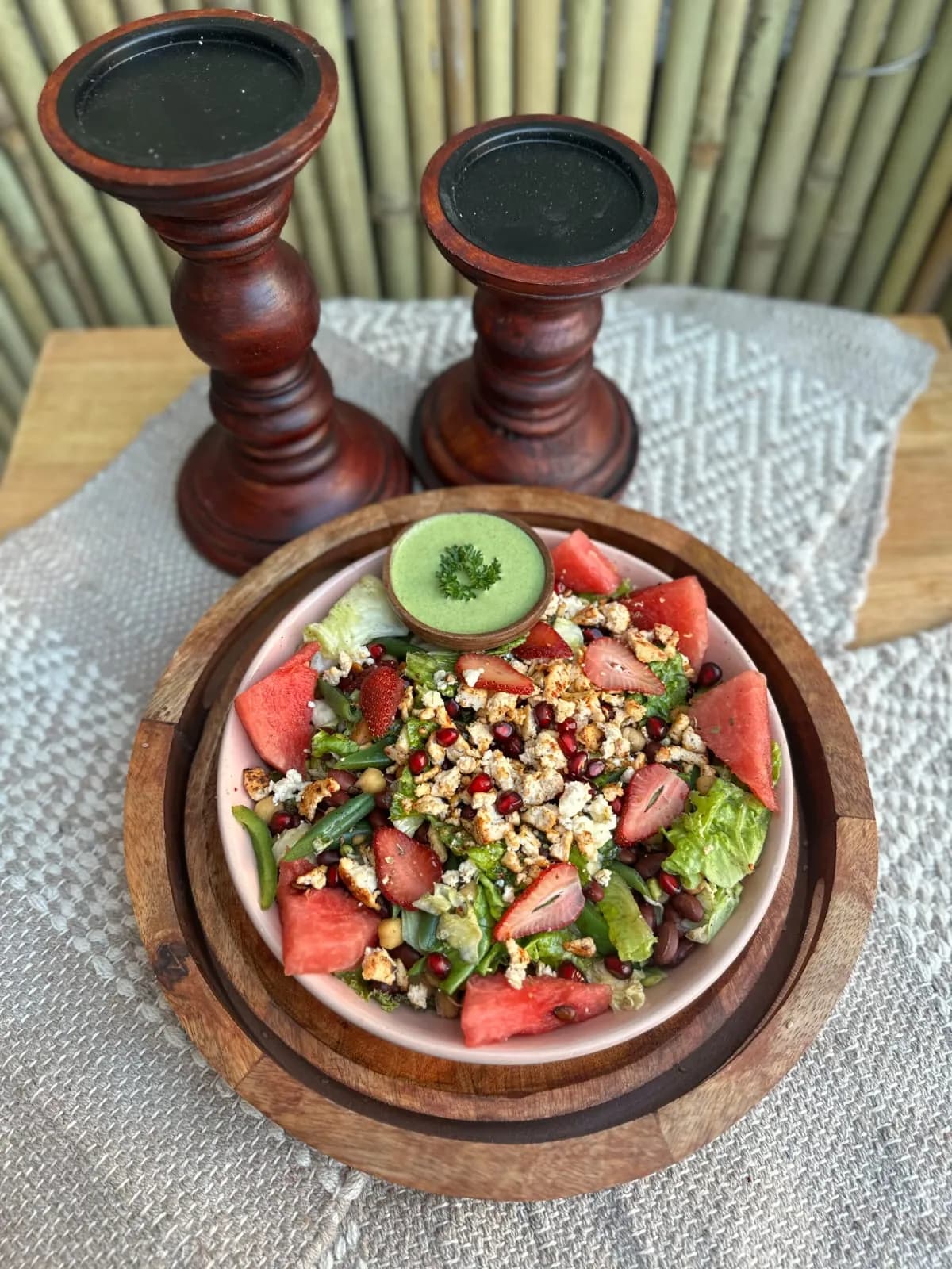 Herb-crusted bowl from the Indiranagar kitchen